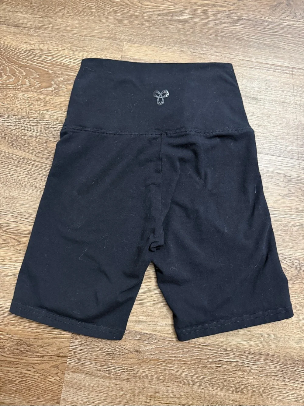 TNA Black High Waist Bike Shorts